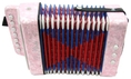 DeRosa Childrens Pink 7 Key Toy Accordion Squeeze Box