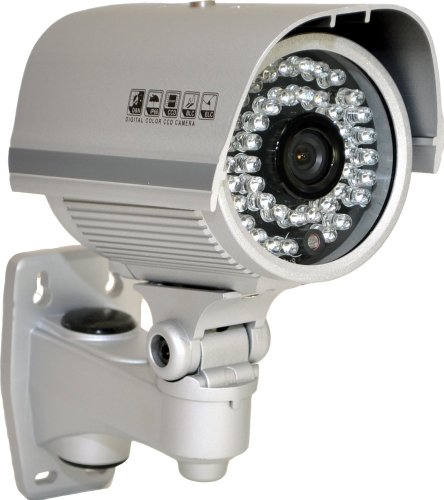 LTS LTCMR6016H 540TVL 1/3-Inch Sony SuperHAD CCD Night Vision Camera with 42iR / 6mm Fixed Lens Silver ( CCTV ) รูปที่ 3