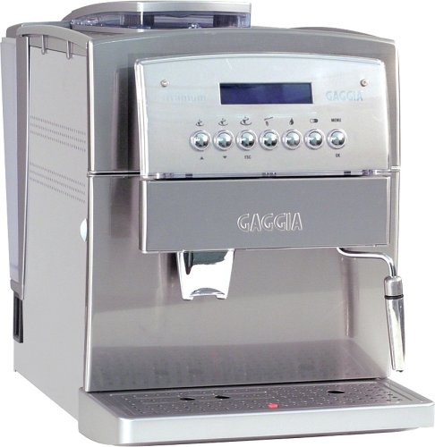 Gaggia 90501 Titanium SS Super Automatic Espresso and Cappuccino Machine, Stainless Steel รูปที่ 1