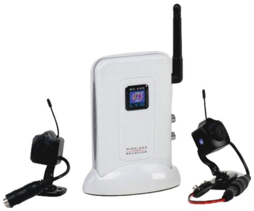 LYD W203I2 2.4GHz Wireless Kit with 2 Spy Mini Cameras รูปที่ 1