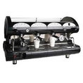 La Pavoni Bar Star Series Commercial Espresso Machine - Black 3 Group