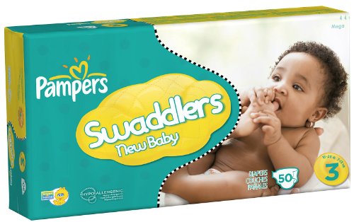 Pampers Swaddlers Diapers Mega Pack -- size: 3 ( Baby Diaper Pampers ) รูปที่ 1