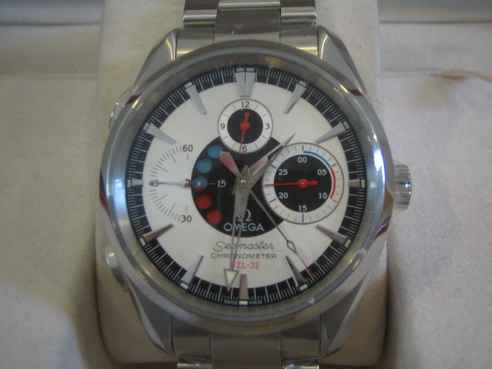 ขายนาฬิกาข้อมือชาย Omega Seamaster ของแท้ ของใหม่ กล่องใบครบ รูปที่ 1