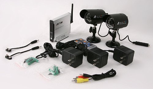 Astak CM-818C2 2.4GHz Security Surveillance Camera Set รูปที่ 6