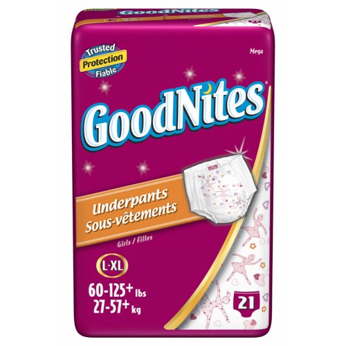 Girls' GoodNites Training Pants 21-pk. - L/XL รูปที่ 1