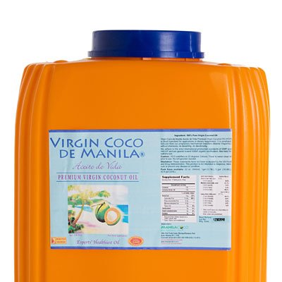 Organic 100% Virgin Coconut Oil Nutritional Supplement - 5 Gallon (18.9 Liters) Direct From Manila Coco : Pure - Unblended, Only 1 Extraction Method-1 Factory Location : No Mixing Oil Types รูปที่ 3