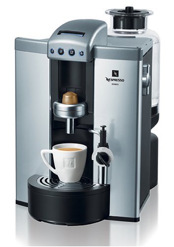 Nespresso E350 Romeo Single-Serve Automatic Espresso Machine, Polished Aluminum รูปที่ 1