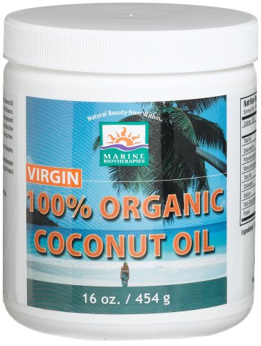 White Egret Organic Coconut Oil, 16-Ounce Plastic Jars (Pack of 2) รูปที่ 1