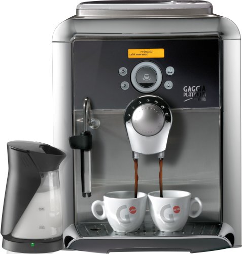 Gaggia 90851 Platinum Swing Automatic Espresso Machine with Milk Island, Silver and Black รูปที่ 1