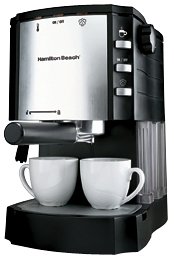 Hamilton Beach 40729 Espresso/Cappuccino Maker with Pod Holder รูปที่ 1