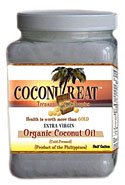 Coconutreat Certified Organic Extra Virgin Coconut Oil 64 Oz. รูปที่ 1