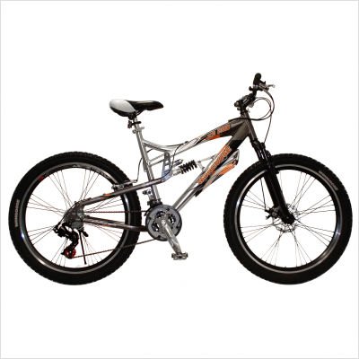 Mongoose Men's XR250 Bicycle (Grey)  รูปที่ 1