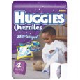 Huggies Overnites Diapers, Size 4, 31-Count (Pack of 2) รูปที่ 1