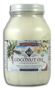 Wilderness Family Naturals Coconut Oil, Raw, Cold Press, Extra Virgin - 32 oz. (Pack of 4) ( Coconut oil Wilderness Family Naturals ) รูปที่ 1