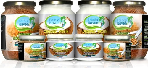 Edible Haven Organic Virgin Coconut Oil 470 mL (16 oz.) ( Coconut oil Edible Haven ) รูปที่ 3