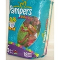 Pampers Baby Dry Diapers, Size 6, 18 Count 