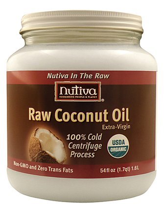 Nutiva Raw Organic Centrifuge-Processed Coconut Oil 54 fl oz รูปที่ 1