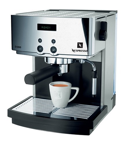 Nespresso D300 Automatic Espresso Machine, Gray and Chrome รูปที่ 1