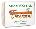 Tropical Traditions Organic Virgin Coconut Oil Shampoo Bar - 4 oz.