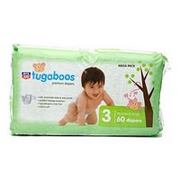 Rite Aid Tugaboos Premium Diapers, Mega Pack, Size 3, 16-28 lbs, 60 ea, รูปที่ 1