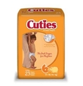 Cuties Baby Diapers Size 6, Size: 4x23