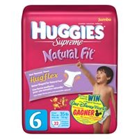 Huggies Supreme Natural Fit- Size 6 (22 Diapers) ( Baby Diaper Huggies ) รูปที่ 1