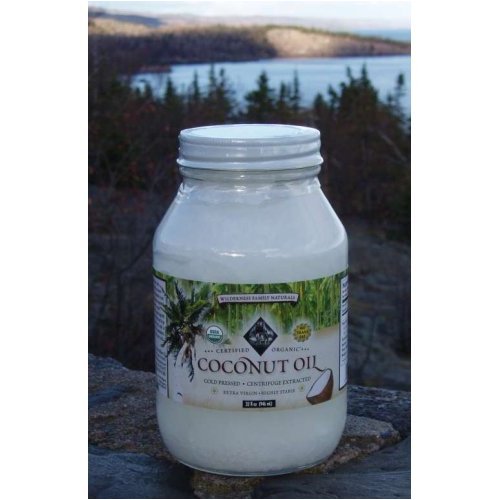 Wilderness Family Naturals Coconut Oil, Organic (Centrifuged) - 1 quart รูปที่ 1