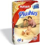 Playskool Plushies Diapers-16-28lbs- 60 Count ( Baby Diaper Playskool ) รูปที่ 1