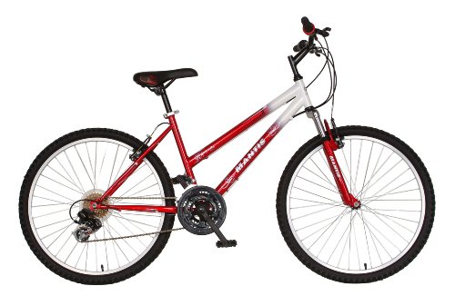 Mantis Raptor Women's 26- Inch Bike, White/Red  รูปที่ 1