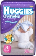 Huggies Overnites Diapers - Jumbo Pack - 5 ( Baby Diaper Kimberly-Clark )