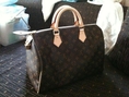 กระเป๋า, Louis Vuitton, Speedy 35, Monogram, ราคาถูก, แถม ,หูถักป้องกันคาวไฮด์