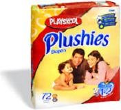 Playskool Plushies Diapers Size 1/2 8-18 LBS -72 diapers ( Baby Diaper Playskool ) รูปที่ 1