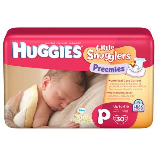 Huggies Gentle Care Preemies Diapers, Size P, 180-count ( Baby Diaper Huggies ) รูปที่ 1