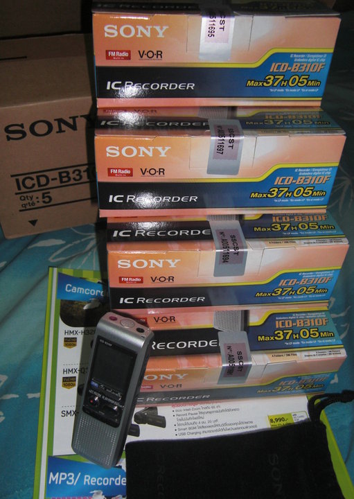 ขายถูก ๆ โซนี่ SONY DIGITAL RECORDER รูปที่ 3