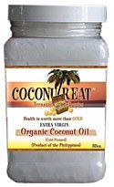 Coconutreat Certified Organic Extra Virgin Coconut Oil 32 Oz. รูปที่ 1