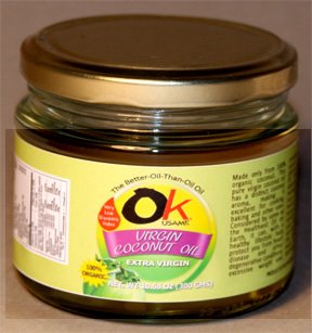 OK 100% Pure & Organic Extra Virgin Coconut Oil รูปที่ 1