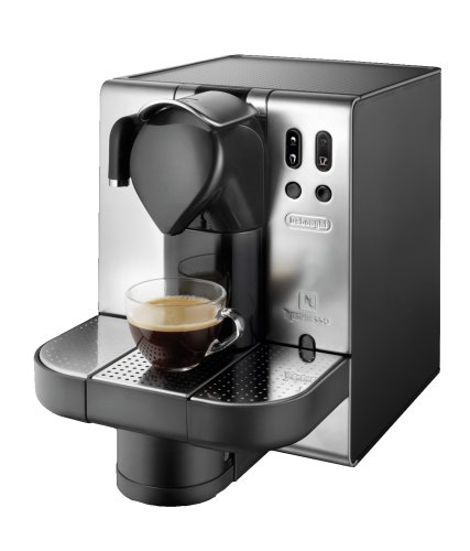 DeLonghi EN680.M Nespresso Lattissima Single-Serve Espresso Maker, Metal รูปที่ 1