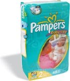 Pampers Baby Dry Diapers Jumbo Pack, Size 2, 192 Count  รูปที่ 1