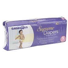 Babies R Us 40 Ct Super Mega Pack Diapers - Size 5  รูปที่ 1