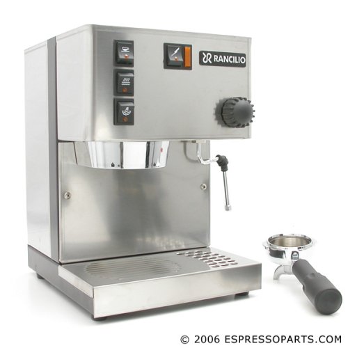 Rancilio Silvia espresso, lattes, cappuccinos maker (silver) รูปที่ 1