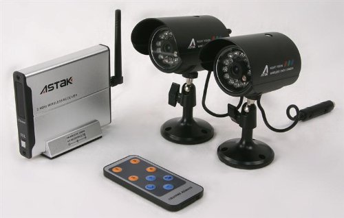 Astak CM-818C2 2.4GHz Security Surveillance Camera Set รูปที่ 1