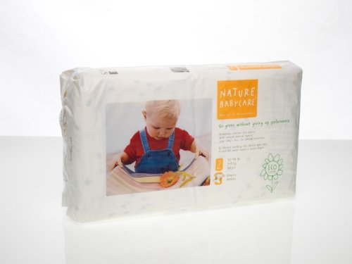 Nature BabyCare Eco-friendly, Chlorine Free Diapers, Size 2 (12-18 Lbs), 160 Diapers รูปที่ 1