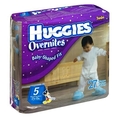 Huggies Overnites Diapers, Size 5, 27-Count