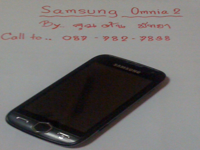 ขายด่วน Samsung Omnia 2 (16 GB) สภาพเครื่อง 90 - 95% ใช้งานได้ดี ปกติทุกอย่าง รูปที่ 1