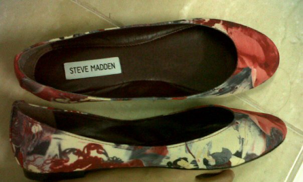 รองเท้า  steve madden ของแท้  มือหนึ่ง รูปที่ 1