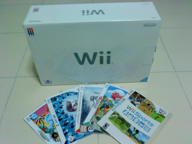 ขาย Nintendo Wii Console สีขาว(เกาหลี) เครื่อ ... รูปที่ 1