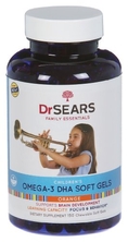 Dr. Sears Family Approved - Children's Omega-3 Dha Soft Gels, 150 softgels