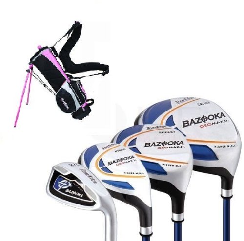 Tour Edge Golf Mfg. Inc. JLSRGJ41912 JRH GEOMAX JR PINK 4X1 9-12 YRS with BAG  รูปที่ 1