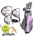 Affinity Ladies Right Hand XV Pink Golf Club Set W/bag &Free Putter; Regular or Petite Length; Fast Shipping ( Affinity Golf )