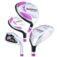 Tour Edge Girls Pink GeoMax 5 Club Junior Set (Ages 9-12)  รูปที่ 1